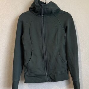 Women’s Lululemon Dark Forest Scuba Full Zip Hoodie
